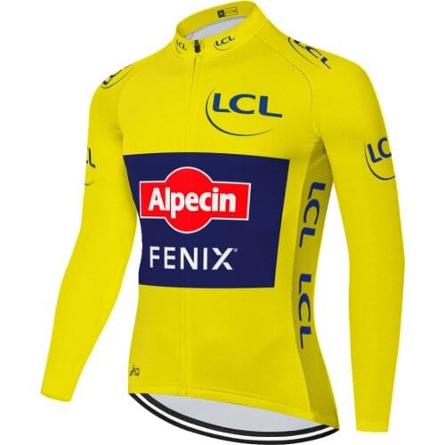 2021 Alpecin fenix Summer Spring Maillot Cyclisme Homme Abbigliamento Ciclismo Maillot Velo Maillot Ciclismo Cycling Jersey