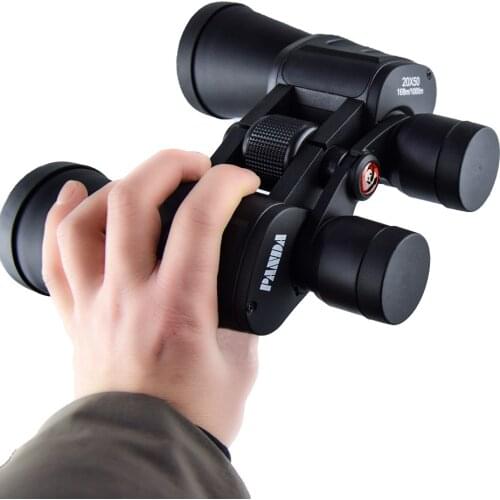 20X50 High Magnification HD Binoculars, Large Eyepiece Field of View, Low Light Night Vision Outdoor Sight Glasses Telescope