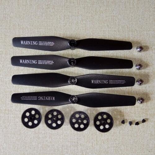 4PCS VISUO XS816 XS809 XS809W XS809HW Foldable Drone RC Quadcopter Spare Parts Blade motor Gear blade Cover main gear
