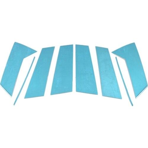 8Pcs Car Window B+C Pillar Sticker Decoration Car Styling Accessories for Mazda CX30 2020 2021