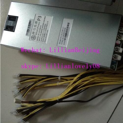 Used whatsminer PSU P3 2100w power supply for miner M3 M2 M1 whatspower P3