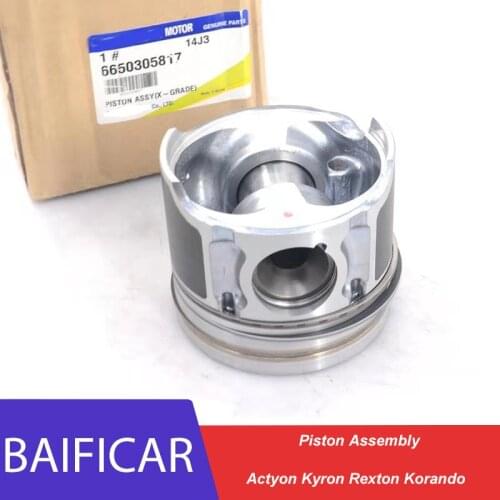 Baificar Brand New Genuine Piston Assembly 6650305717 For Ssangyong Actyon Kyron Rexton Korando