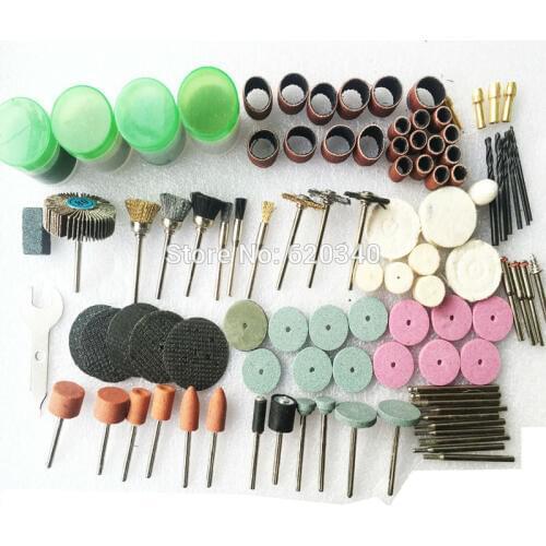 Free Shipping (161 accessories kit) BIT SET SUIT MINI DRILL ROTARY TOOL & FIT for engraving pen air engraving pen DIY kit