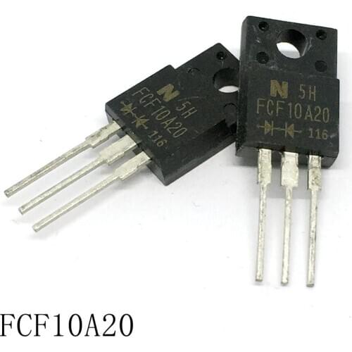 Fast Recovery Rectifiers FCF10A20 TO-220F 10A/200V 10pcs/lots new in stock