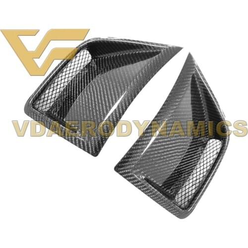 Suitable For 08-11 Subaru Impreza WRX Sti 10 VAD Carbon Fiber Front Bumper Side Vent Cover