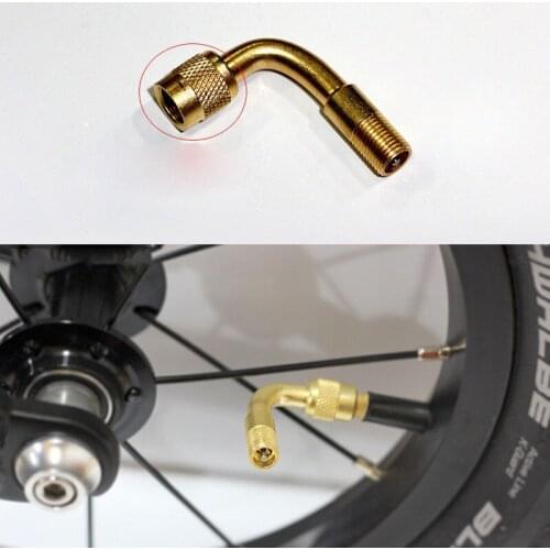 Degree Air Tyre Valves For Truck Motorcycle Cycling Accessories Adapter Car Valve Extension Stem Brass High qualit