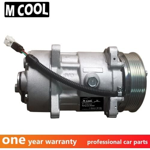 For SANDEN 7V16 AC Compressor CITROEN XANTIA PEUGEOT 306 406 806 EXPERT 6453FE 6453GA 6453L5 9613260680 9640486480 1106 1227
