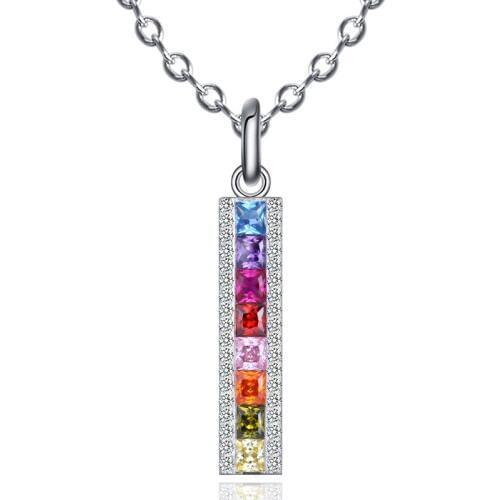 MADALENA SARARA AAAA CZ S925 sterling silver necklace female Korean Cute Style Chain necklace