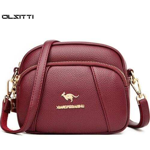 OLSITTI Fashion Casual Shoulder Bags for Women 2021 New Designer High Quality Pu Leather Messenger Small Square Bag Sac A Main