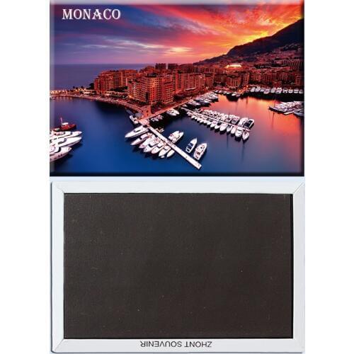 Monaco The beauty of ports in the sunset 22893 Travel fridge magnets