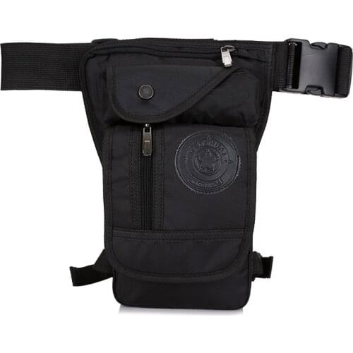 OHANEE Mens Waterproof Nylon Backpack, Fall Bag, Lumbar Kidney, Thigh Belt, Hip Belt, Motorcycle Bag Military Tactical Belt