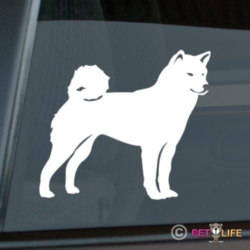 Shiba Inu Sticker cute dog Die Cut Vinyl japanese ken Car window bumoer decal sticker 12x11cm
