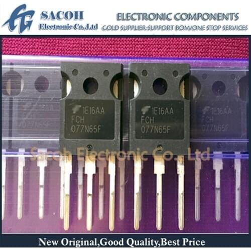 Free Shipping 10Pcs FCH077N65F FCH077N65F_F085 FCH072N60F FCH072N60 FCH070N60E TO-247 54A 650V N-Channel FRFET MOSFET