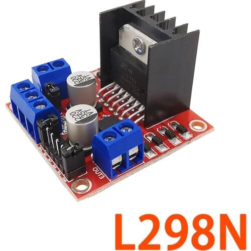 1Pcs L298N Driver Board Module L298N Dual H Bridge DC Stepper Motor Drive Controller for Arduino Smart Car Robot
