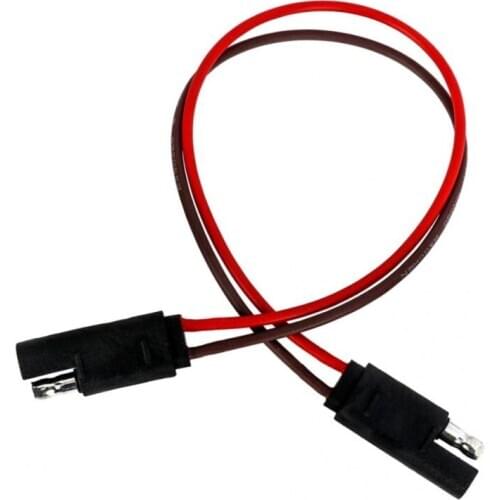 Trailer Flat Plug 2Pin 12 Inch Extension Cable For Trailer Light
