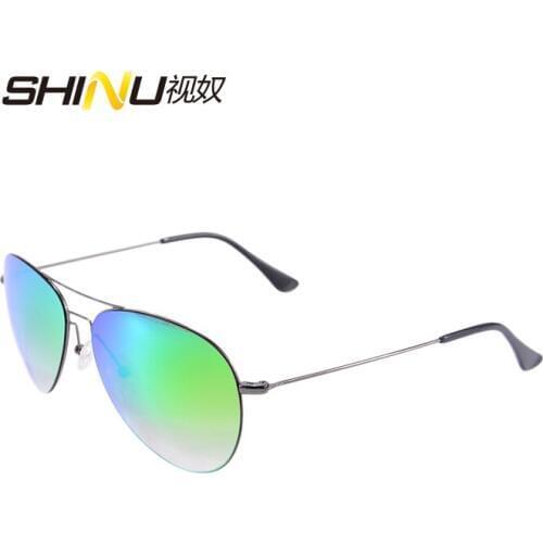 High Quality Metal Sunglasses new brand designer polarized sun glasses women men vintage retro mirror coating eyeglasses 1572