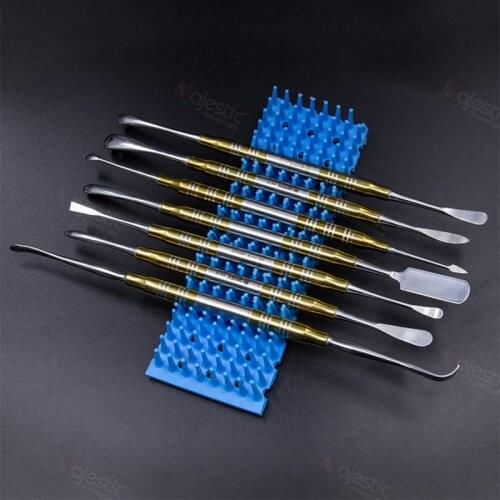 Dental materials, periosteal separator, dental implant flap, gingival peeling device in dentistry