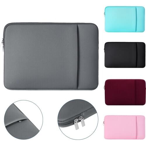 Rainyear Laptop Sleeve Bag Notebook Case Pocket For Acer ASUS Dell HP For Tablet PC Mackbook Air iPad Air 11 13 14 15 15.6 inch