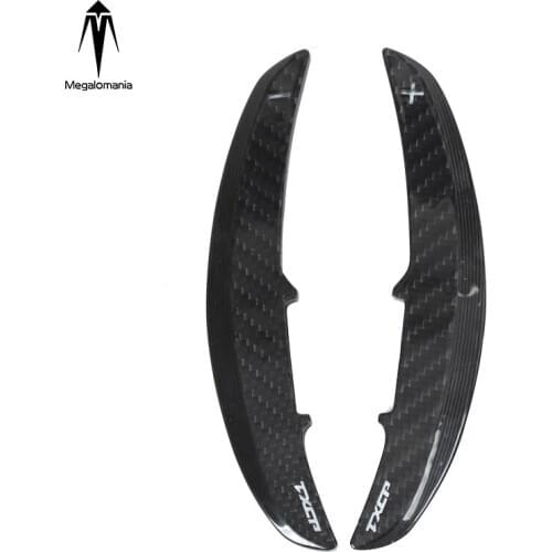 Carbon Fiber Steering Wheel Gear Shifter Paddle For BMW F80 F82 F83 M3 M4 M5 M6 When Extension Kit Accessories Olotdi