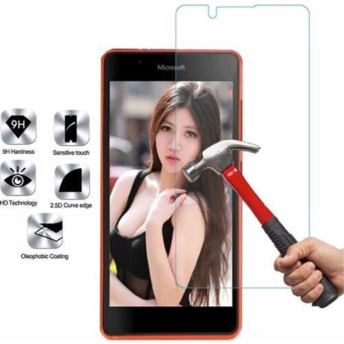 2.5D Tempered Glass for Nokia Lumia 540 9H High Quality Explosion-proof Protective Film Screen Protector for n540 Dual SIM