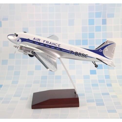 1/72 DC-3 Air France airlines Prototype aircraft airplane resin plastic Static models adult children model toy plane gift