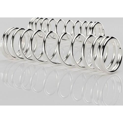 10pcs 0.9mm Wire Dia OD 6 7 8 9 10 11mm Y-type Rotor Return Compression Pressure Spring 10-50mm 304 Stainless Steel