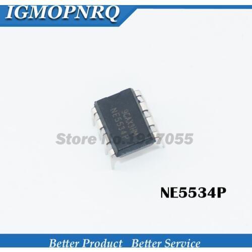 10PCS NE5534P DIP-8 NE5534 DIP 5534P DIP8 5534 new and