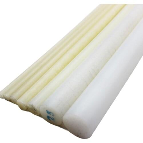 PA6 white Nylon rods,mang sizes for choice