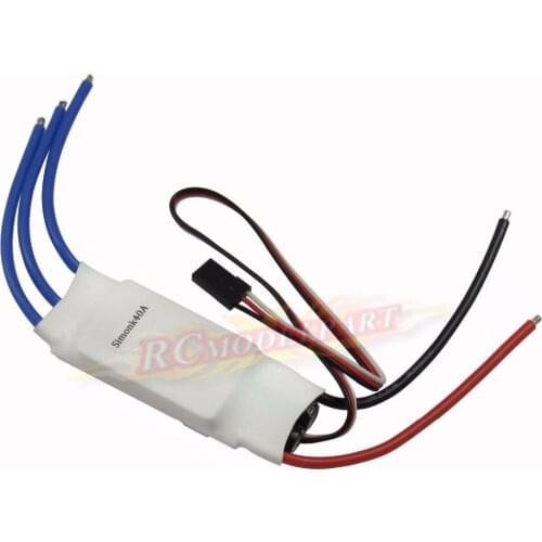 Simonk 40A Brushless Speed Controller ESC 2-6S BEC 5V 3A for RC Helicopter Airplane Multicopter