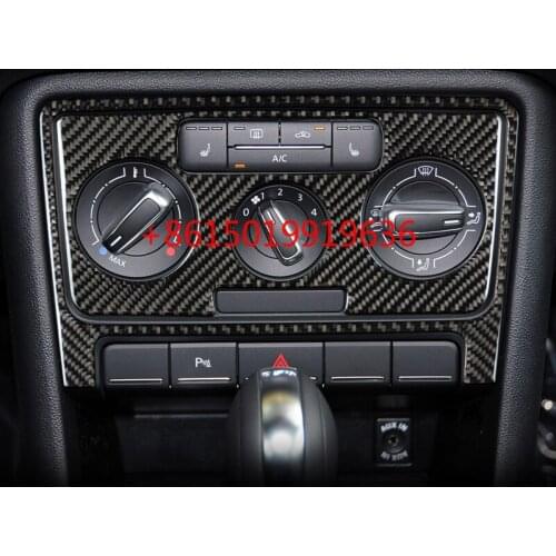 For Volkswagen New Beetle shift door handle decoration car interior refitting carbon fiber central control patch sticker