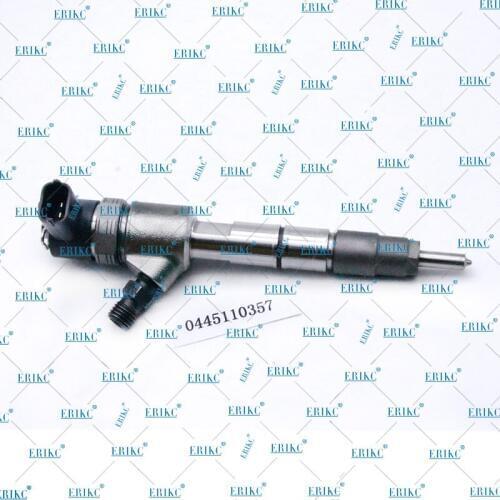 ERIKC New Spray 0 445 110 357 Auto Engine Fuel Diesel Injection Assy 0445110357 Common Rail Spare Parts Injector 0445 110 357