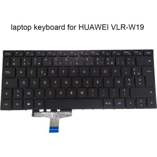 FR Replacement Keyboards for Huawei MagicBook VLR-W19 W09 KPRC W10L KPR W19 VIT W50 laptop keyboard French AZERTY NSK-350BN New