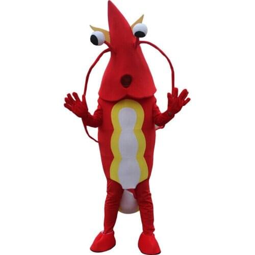 Lobster Mascot Costume Suits Cosplay Party Game Outfits Clothing Advertising Promotion Carnival Halloween Adults Fursuit