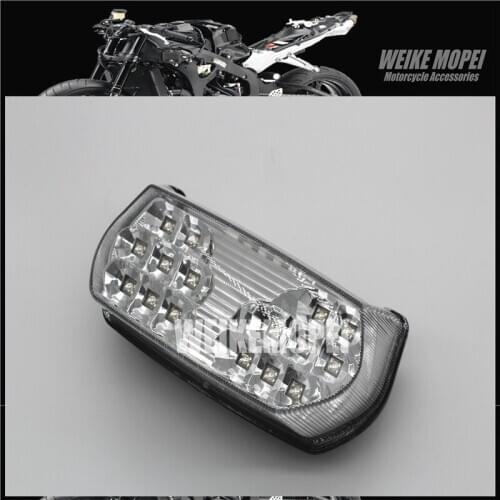 Clear LED Tail Lamp Taillight Turn Signal Lights Rear light Fit For Kawasaki Ninja 1996-03 ZX-7R 95-96 GPZ1100