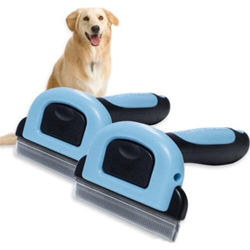 Hair Comb For Pet Dog Cat Brush Grooming Prune Tools Remover Stainless Steel Detachable Clipper Attachment Clean Hair