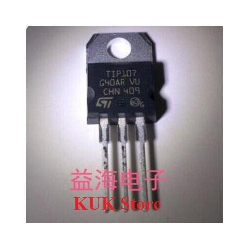 Real 100% Original NEW TIP107 TO-220 10PCS/LOT