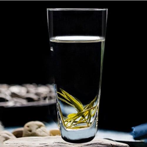 Nordic Style Glass Transparent Cup Milk Cup Beer Mug Heat-resistant Cup Without Lid Lead-free Glass Beverage Cup B200112