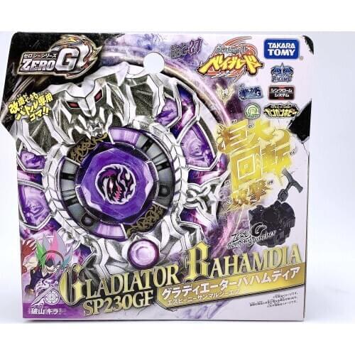 TAKARA TOMY BEYBLADE ZERO-G BBG27 gladiador Bahamoote Bahamdia + lanzador
