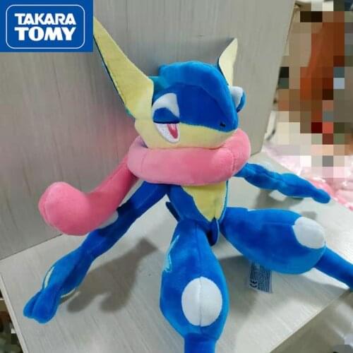 Takara Tomy Pokemon Center Original Greninja Plush Toy Dolls 35cm Kawaii Kid Gift