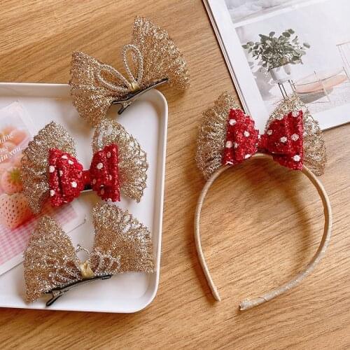 Big Bow Knot Tiara Crown Headband for Kids Girl Princess Korean Hairbands Children Hair Accessories Wholesale Dropshipping