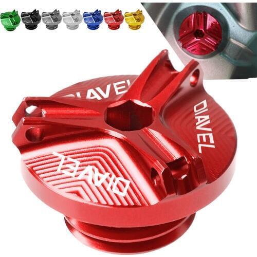 For DUCATI DIAVEL 2011 2012 2013 20014 2015 2016 2017 2018 2019 Diavel Motorcycle M20*2.5 Engine Oil Filter Cup Plug Cover Screw