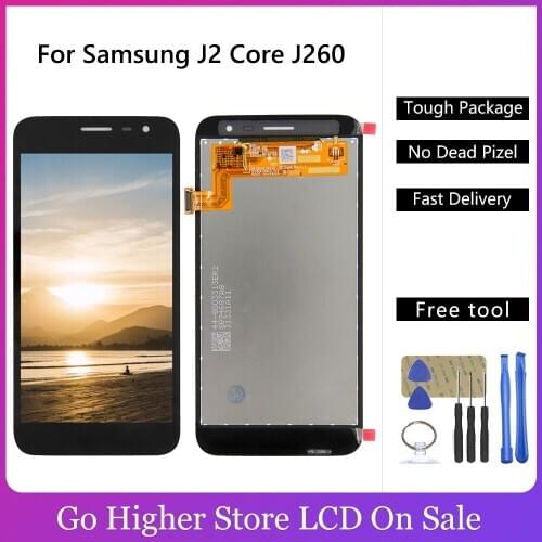 For Samsung Galaxy J2 Core J260 LCD Display Touch Screen Digitizer Assembly J260M/DS J260Y/DS J260 Phone Lcd Replacement