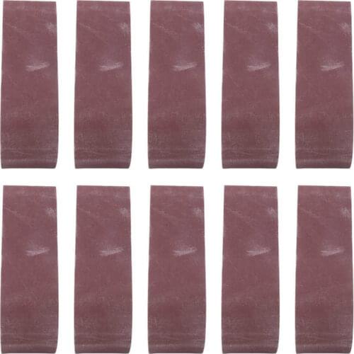 10pcs Sanding Belts 533 * 75mm With Grit 240# to 1000# for Belt Sander Durable