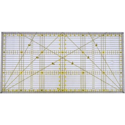 30 X 15 cm Clear Quilt Patchwork Ruler Acrylic Sewing Rulers Clothing Craft Tools Household Sewing Accessories Dropshipping