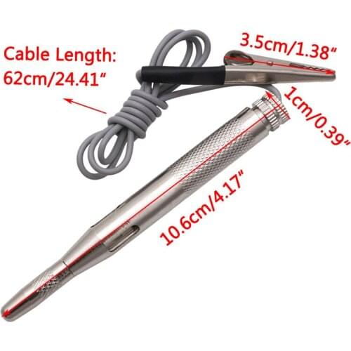 6V 12V 24V Auto Car Motorcycle Circuit Tester Gauge Test Voltmeter Light Hot