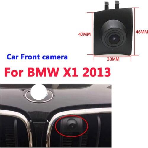 CCD Car Front View Parking Camera Logo Mark Camera For BMW X1 E84 2013 2014 FULL HD Night Vision Waterproof Car Front camera