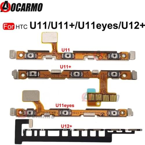 For HTC U11 U12 Plus u11+ U11 eyes u12+ Power ON OFF Button Flex Cable For HTC U Ultra / U Play Replacement Parts