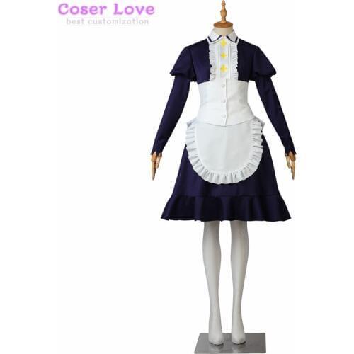 The Seven Deadly Sins Elizabeth Liones maid dress Cosplay Costume Halloween Christmas Costume