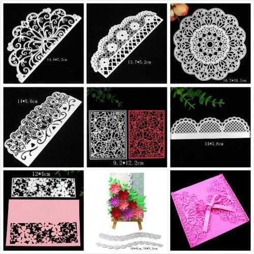 YPP CRAFT Flourish Cards Metal Cutting Dies Stencils for DIY Scrapbooking Decorative Embossing DIY Paper Cards Crafts