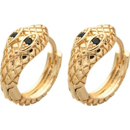 2020 new fashion snake-shaped earrings are simple and generous, suitable for women/girls sweet and romantic jewelry earrings